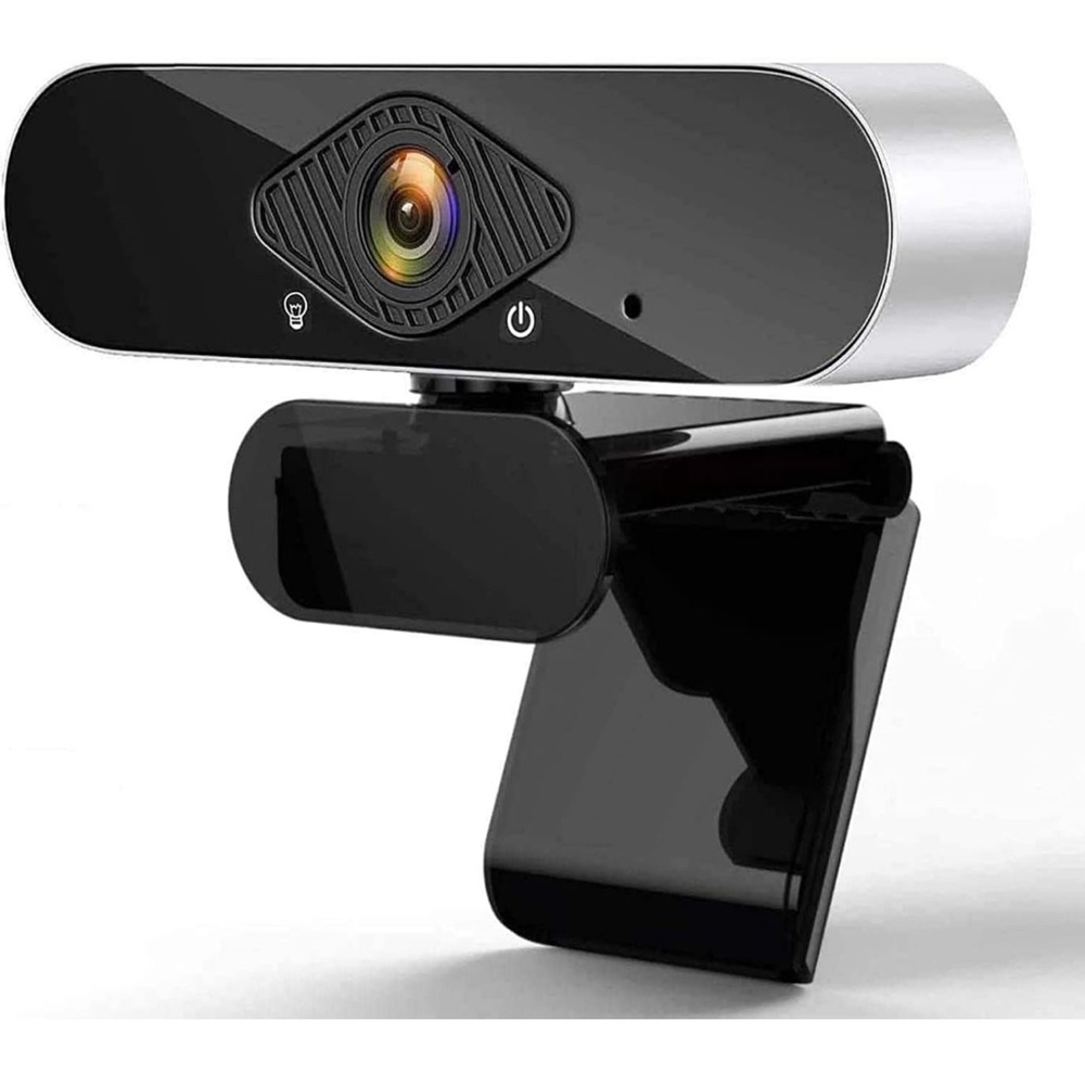 Web Camera with Microphone for Desktop - External Webcam 1080P Plug&Play